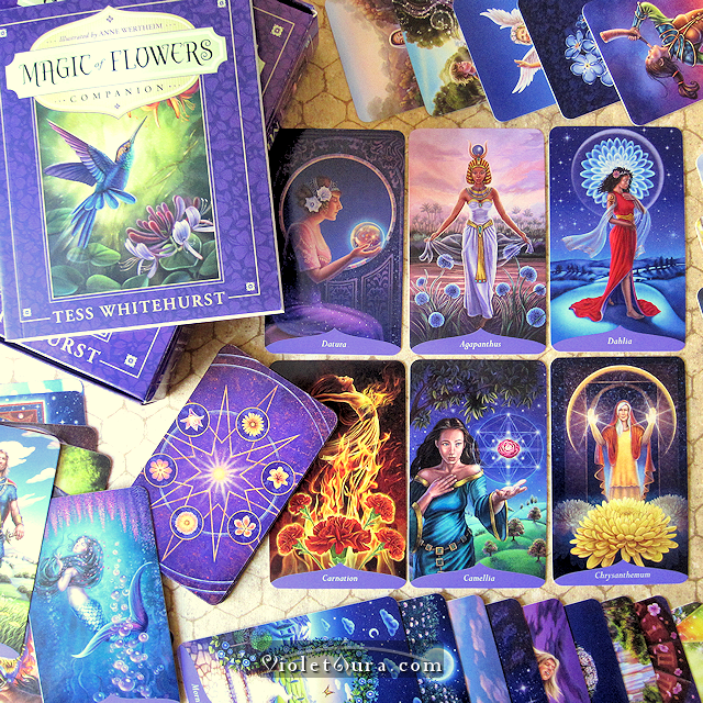 the magic of flowers oracle card deck review